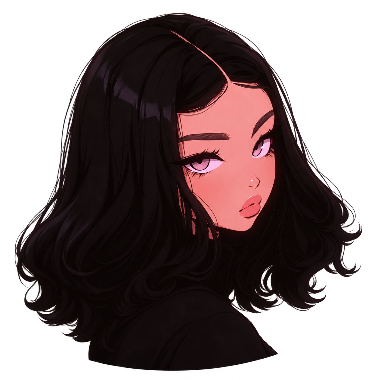 Illustrated Hair Fairy Shop avatar with transparent background